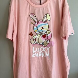 Lucky Charm Pink Graphic Tee
